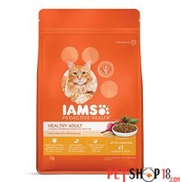 IAMS Healthy Cat Food Chicken 1 Kg